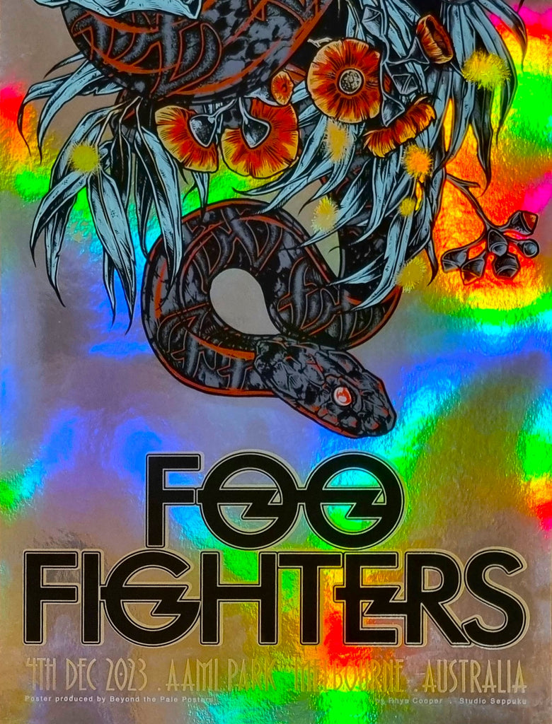 Foo Fighters. Melb, 1st nite FOIL