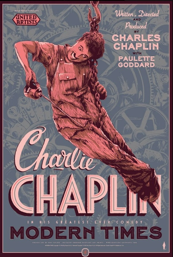 Charlie Chaplin. Blue