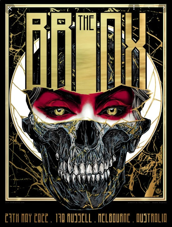BRONX. Gold Foil.