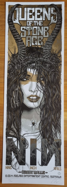 QOTSA+NIN. Autographed