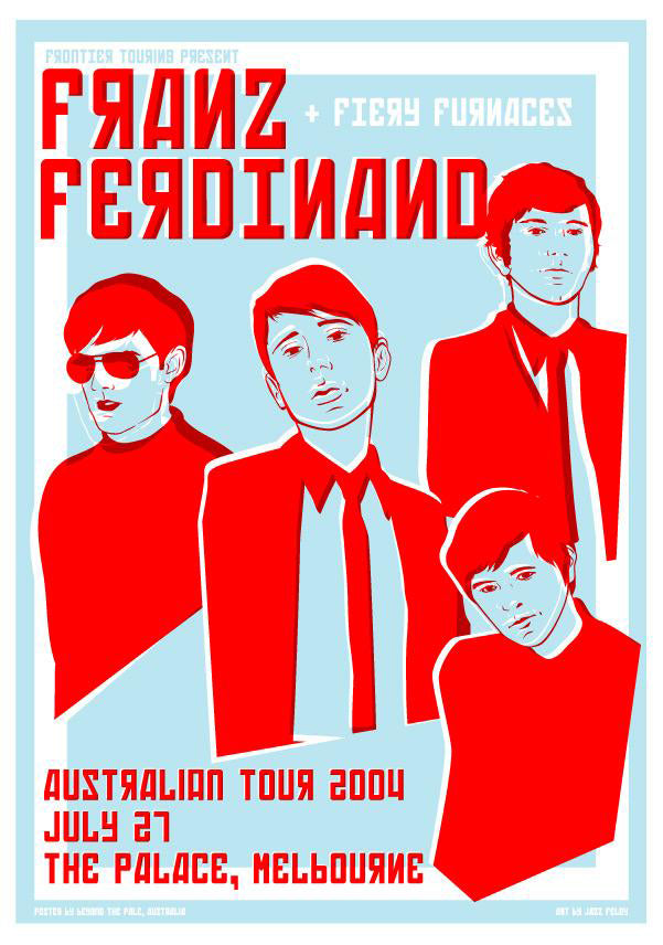 Franz Ferdinand 2004 Beyond The Pale Posters