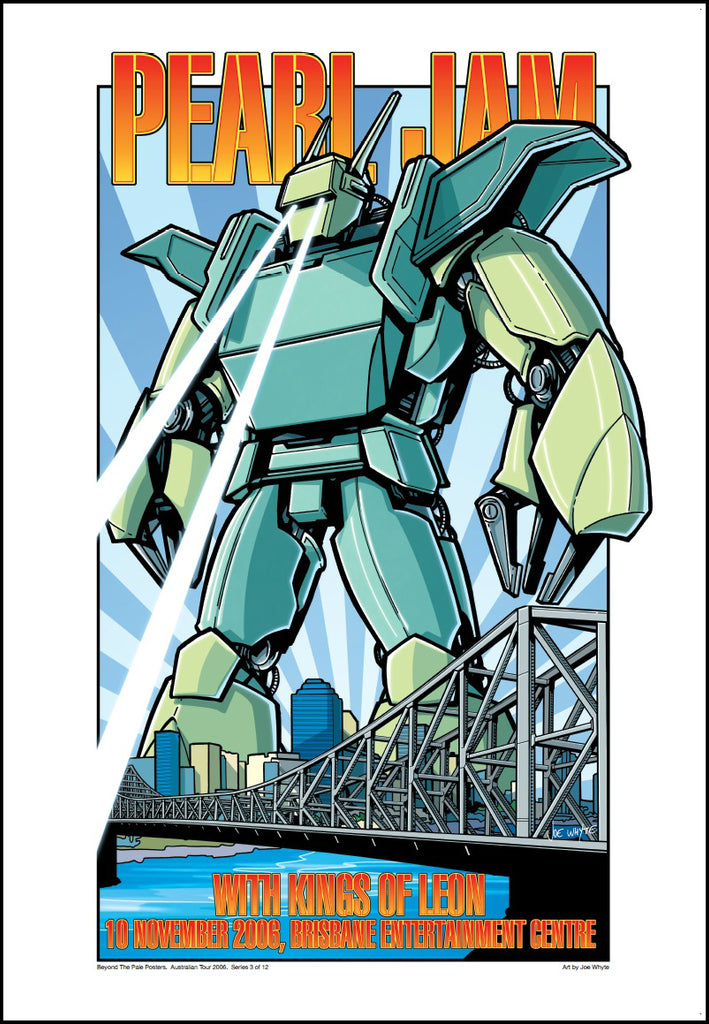PEARL JAM. Brisbane transformer