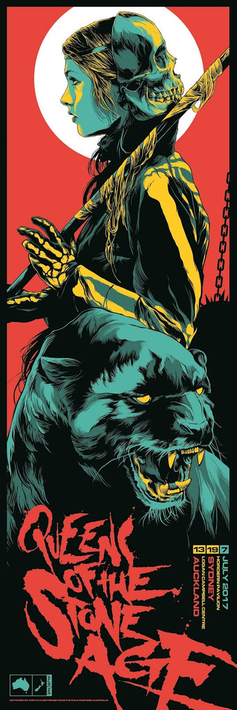 Queens of the Stone Age.  Green Cat