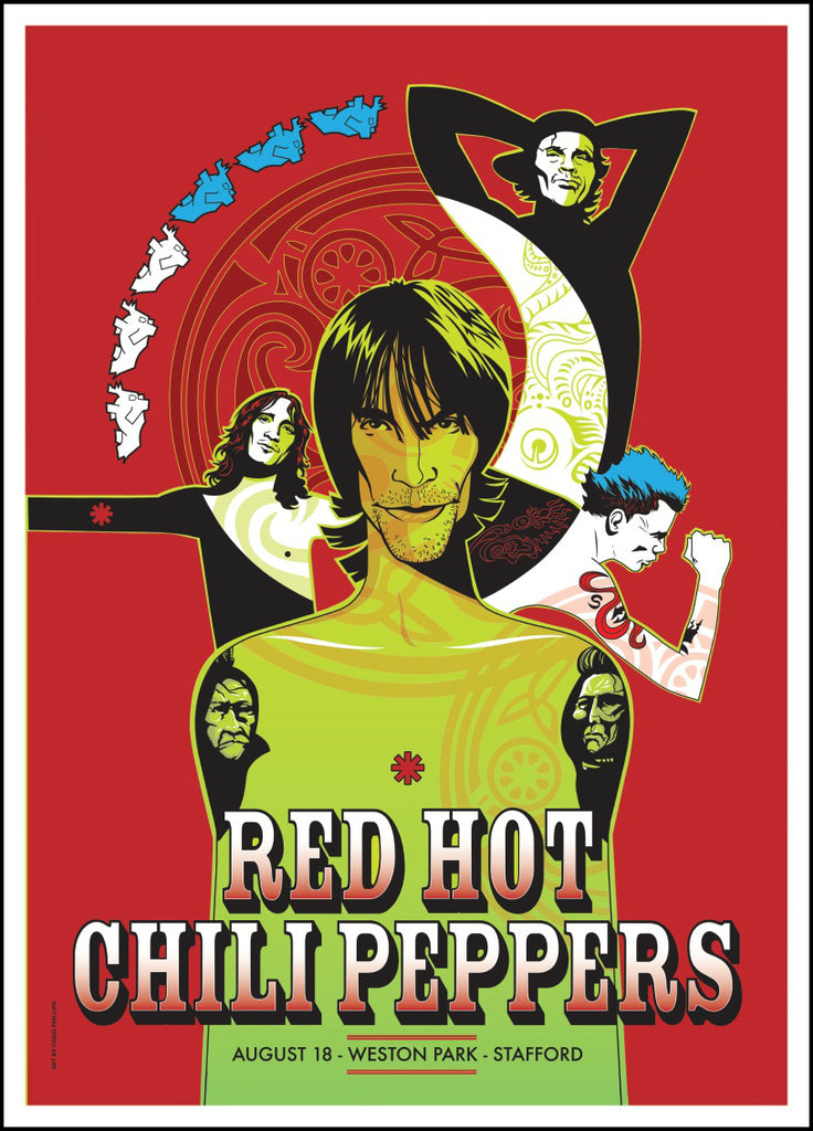 Red Hot Chili Peppers. UK